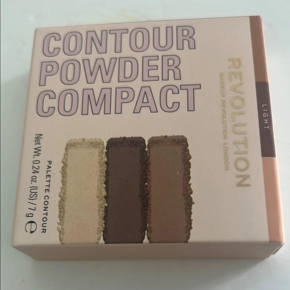 Revolution london Contour Powder Compact - Light‎ Palette Net 0.24oz